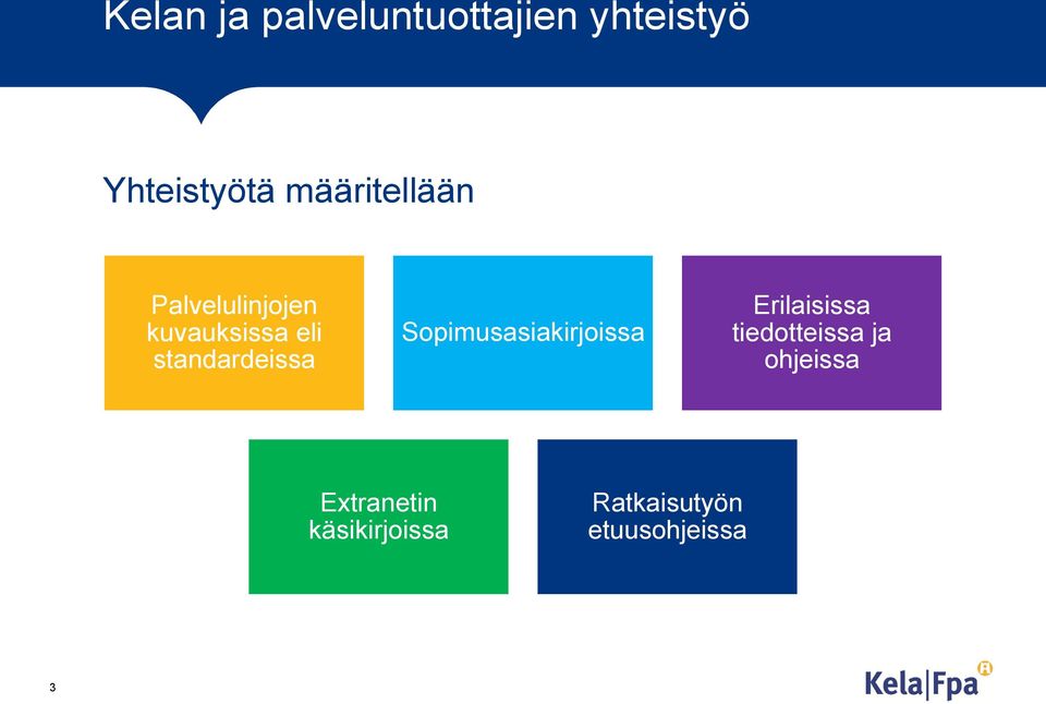 standardeissa Sopimusasiakirjoissa Erilaisissa