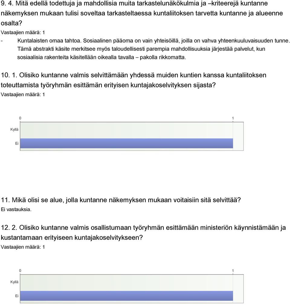 Tämä abstrakti käsite merkitsee myös taloudellisesti parempia mahdollisuuksia järjestää palvelut, kun sosiaalisia rakenteita käsitellään oikealla tavalla pakolla rikkomatta. 10