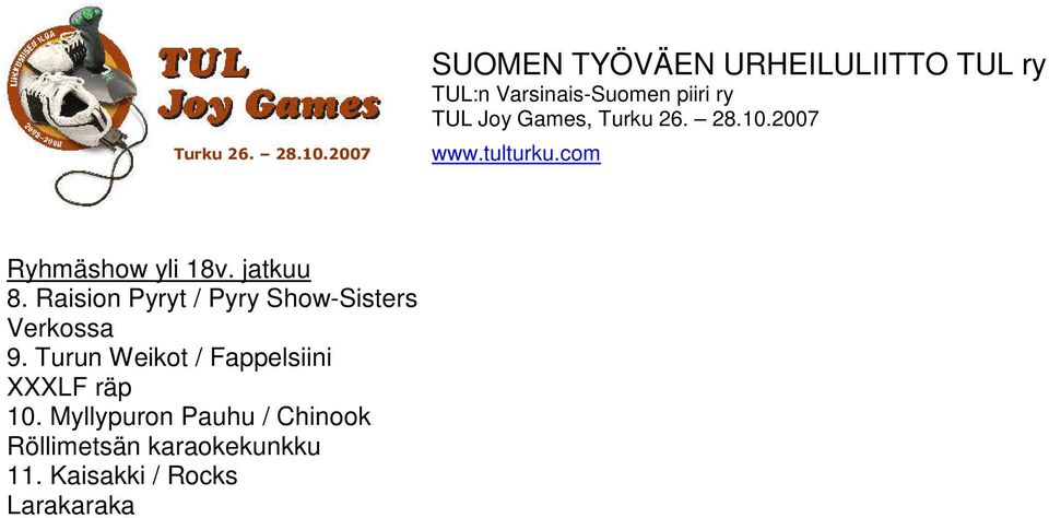 Turun Weikot / Fappelsiini XXXLF räp 10.