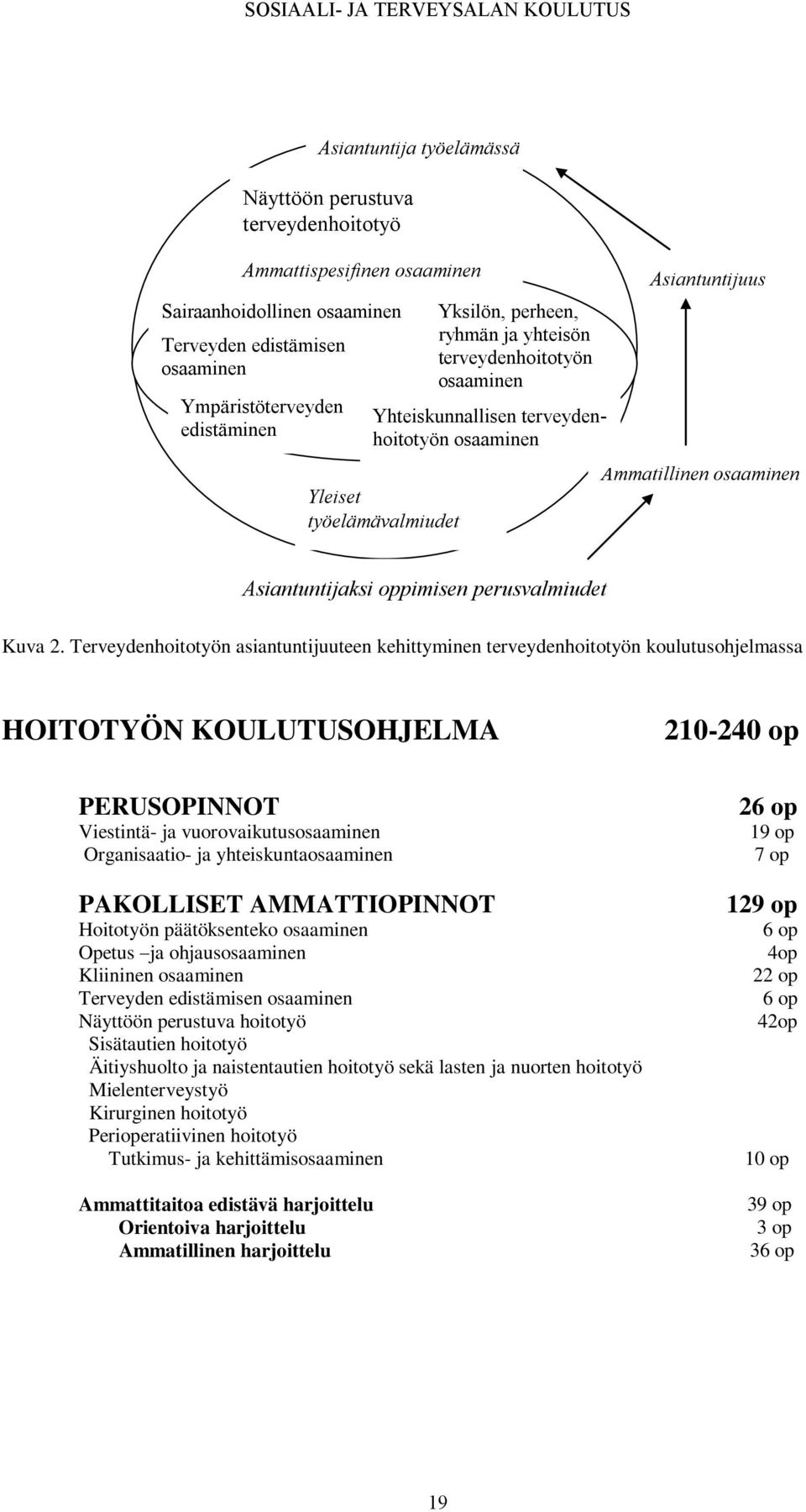 osaaminen Asiantuntijaksi oppimisen perusvalmiudet Kuva 2.