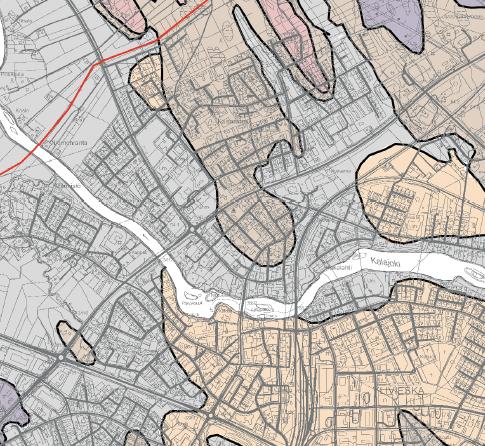 11 Maaperä Maaperätulkinta pohjautuu Geologian tutkimuskeskuksen julkaisemaan Ylivieskan maaperäkarttaan.