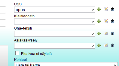 *Poimuri sovelma 1 MEDIAOPAS REITTI KOHDE Poimuri sovelma: Mobiilioppaasta voidaan tehdä käyttäjän itse kokoama Poimuri-sovelma. Mobiiliopas tehdään samalla tavalla kuin perinteinen opas.