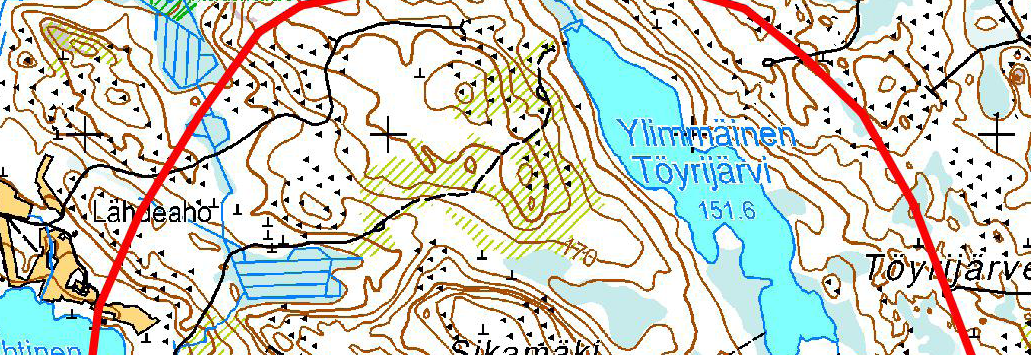 Laite N / lat E / lon Song Meter (laite 1, pohjoinen) 6994647.206 456901.923 Oikea mikrofoni 6994641.209 456930.912 Vasen mikrofoni 6994621.216 456902.923 Song Meter (laite 2, lounas) 6993709.