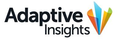 ADAPTIVE INSIGHTS