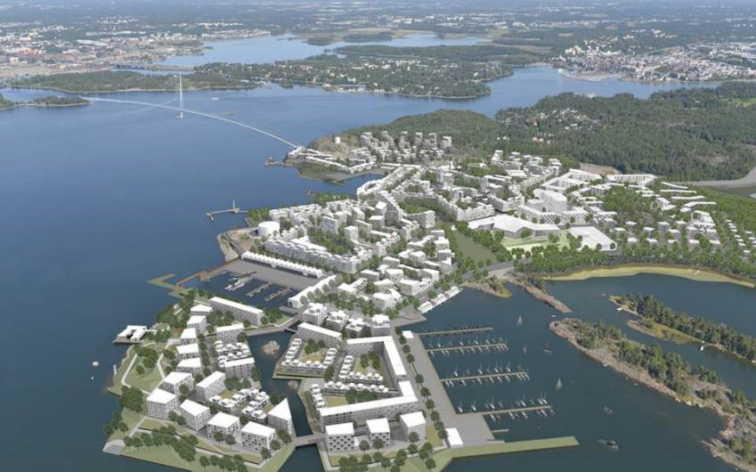 MITTAKAAVA Kruunuvuorenranta (Helsinki) 12 500 asukasta 2020-luvulla Vastaa noin 2