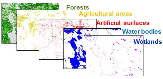 MTK, LPIS, MVMI, DigiRoad, HRLs, CLC2012, NUTS 3 LUCAS LC Level 1 Verifiointi: LUCAS 2012 statistical