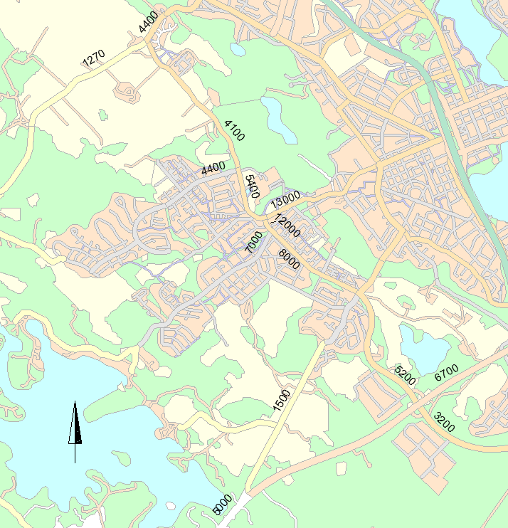 2.5 Liikennemäärät Suurimmat liikennemäärät suunnittelualueella (kuva 2.9) sijoittuvat Valtatien 10 lisäksi Marssitielle, Aleksis Kiven kadulle ja Loimalahdentielle.
