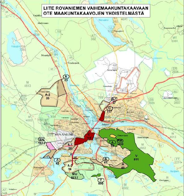 5.Virkistysalueiden yleiskaava Vastuuhenkilö: Tarja Outila Rovaniemen alueelle määritellään vapaaajankäytön maankäytölliset mahdollisuudet ja reunaehdot.