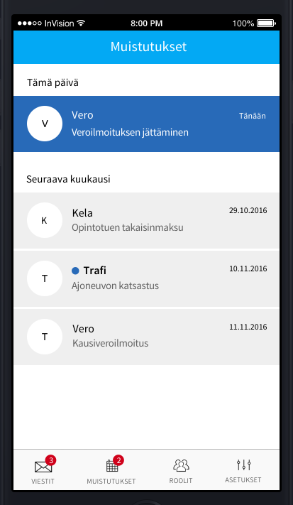 Digitaalinen posti ensisijaiseksi - Hallituksen linjaus: Viranomaisten viestit