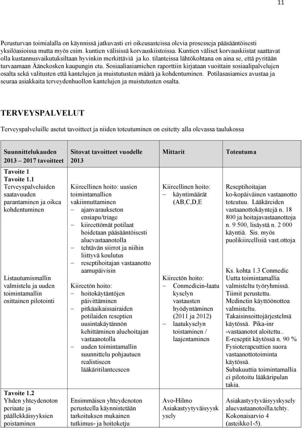 Sosiaaliasiamiehen raporttiin kirjataan vuoittain sosiaalipalvelujen osalta sekä valitusten että kantelujen ja muistutusten määrä ja kohdentuminen.