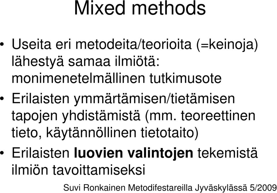 yhdistämistä (mm.