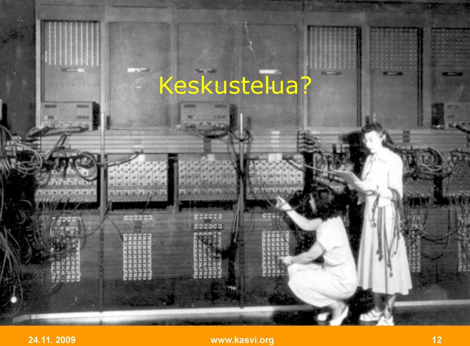 Keskustelua? 24.