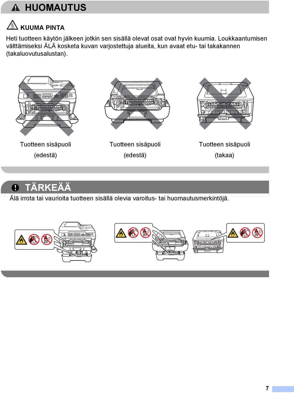 takakannen (takaluovutusalustan).