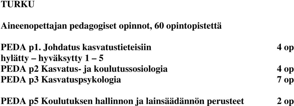 p2 Kasvatus- ja koulutussosiologia 4 op PEDA p3