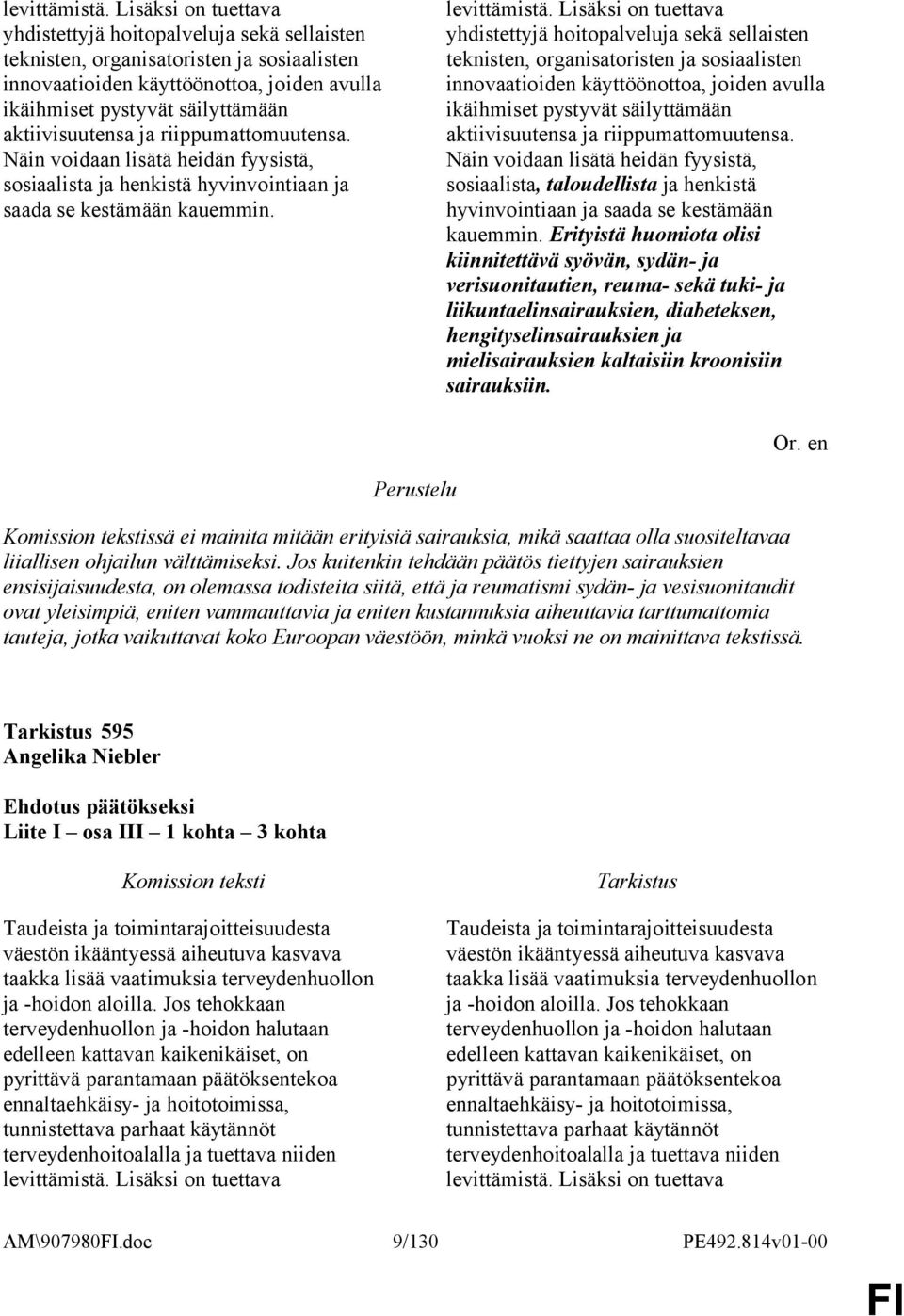 aktiivisuutensa ja riippumattomuutensa. Näin voidaan lisätä heidän fyysistä, sosiaalista ja henkistä hyvinvointiaan ja saada se kestämään kauemmin.   aktiivisuutensa ja riippumattomuutensa.