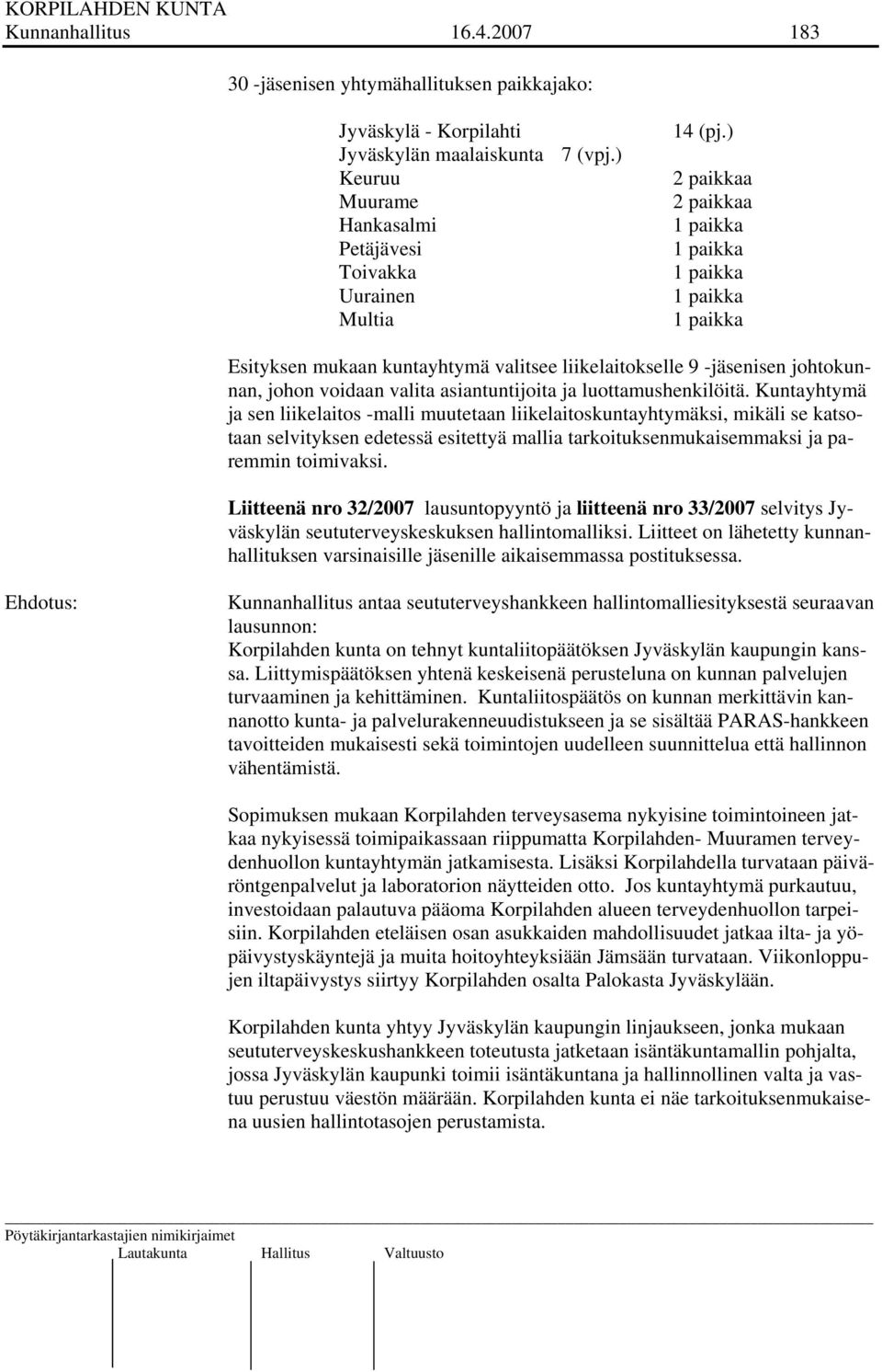luottamushenkilöitä.