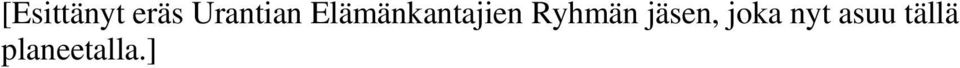 Elämänkantajien