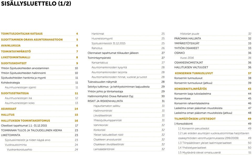 koko 13 ASIAKKAAT 14 HALLITUS 15 HALLITUKSEN TOIMINTAKERTOMUS 16 Oleelliset tapahtumat 1.1.-31.12.