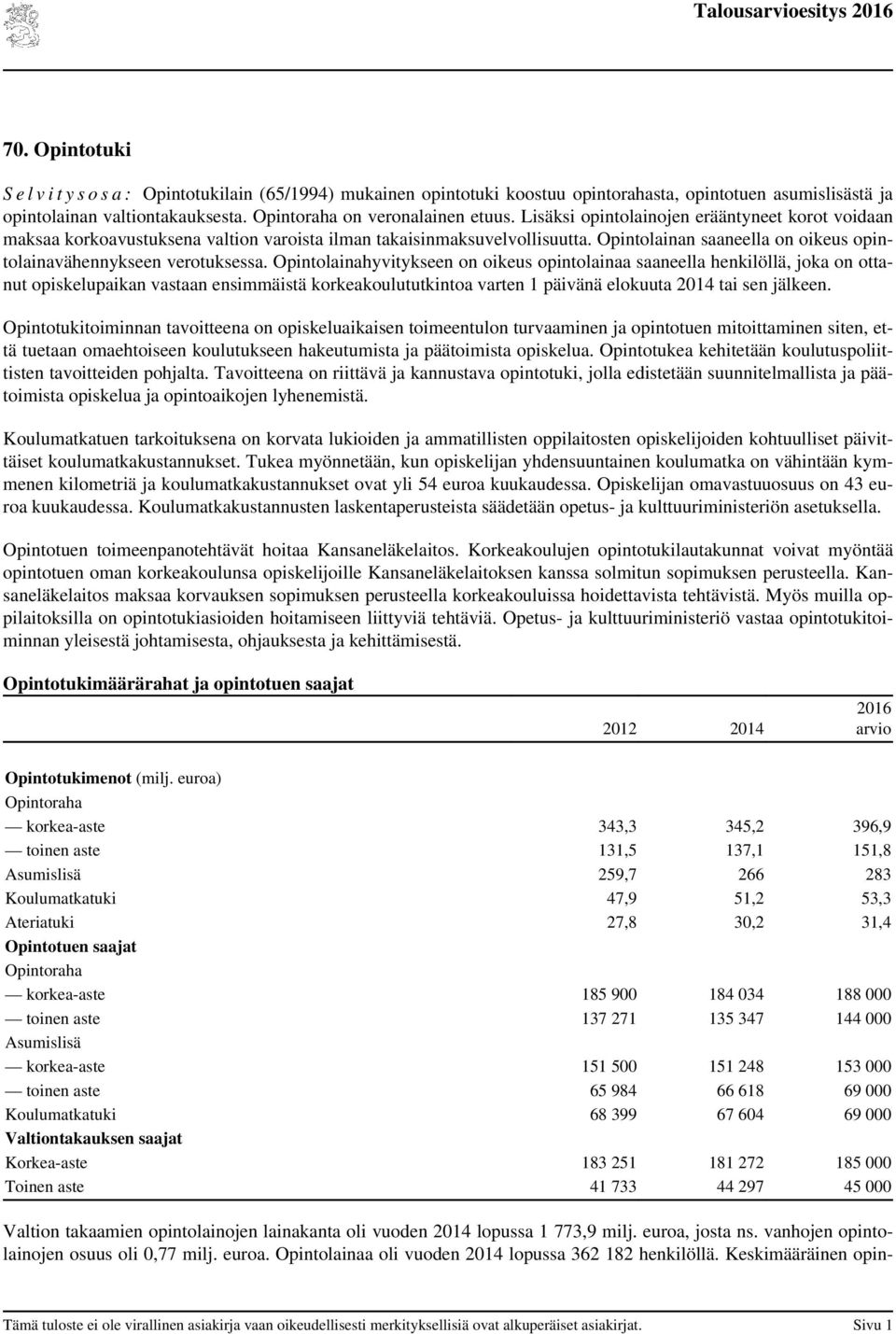 Opintolainahyvitykseen on oikeus opintolainaa saaneella henkilöllä, joka on ottanut opiskelupaikan vastaan ensimmäistä korkeakoulututkintoa varten 1 päivänä elokuuta 2014 tai sen jälkeen.