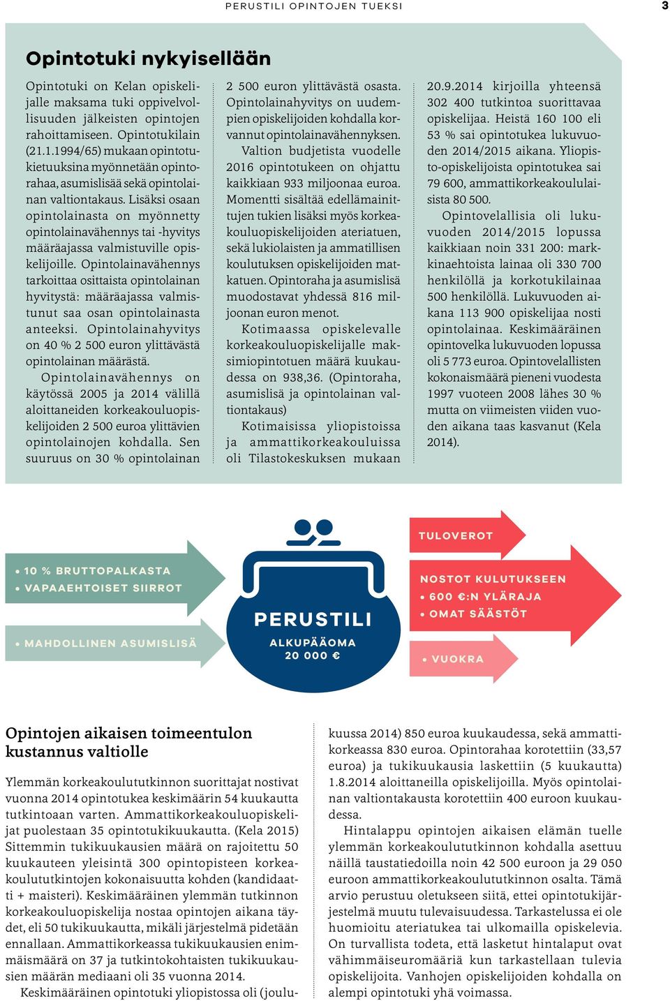 Lisäksi osaan opintolainasta on myönnetty opintolainavähennys tai -hyvitys määräajassa valmistuville opiskelijoille.