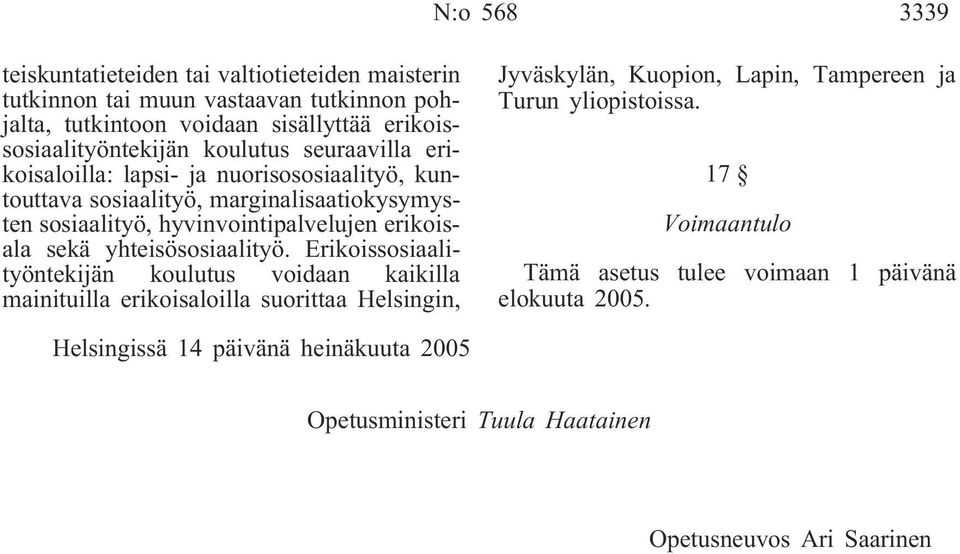 yhteisösosiaalityö.