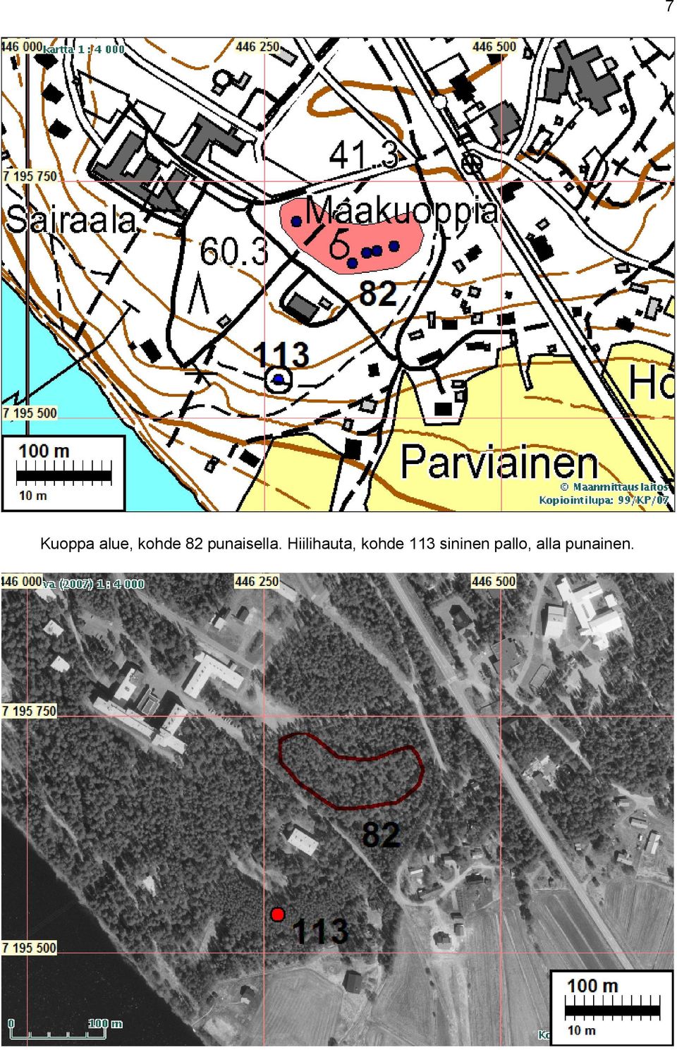 Hiilihauta, kohde 113