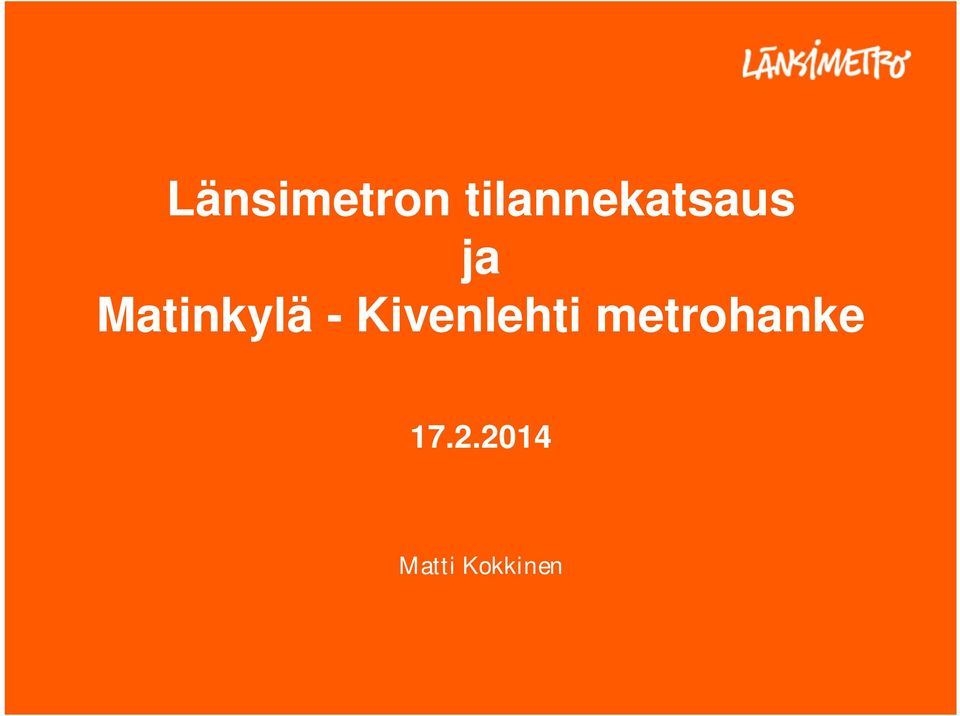 Matinkylä -