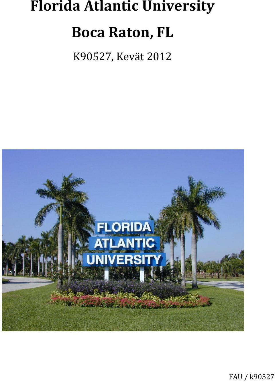 University Boca