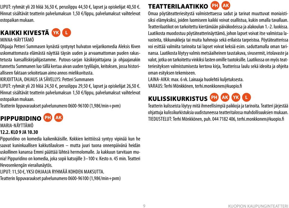 kansalliskirjailijastamme.