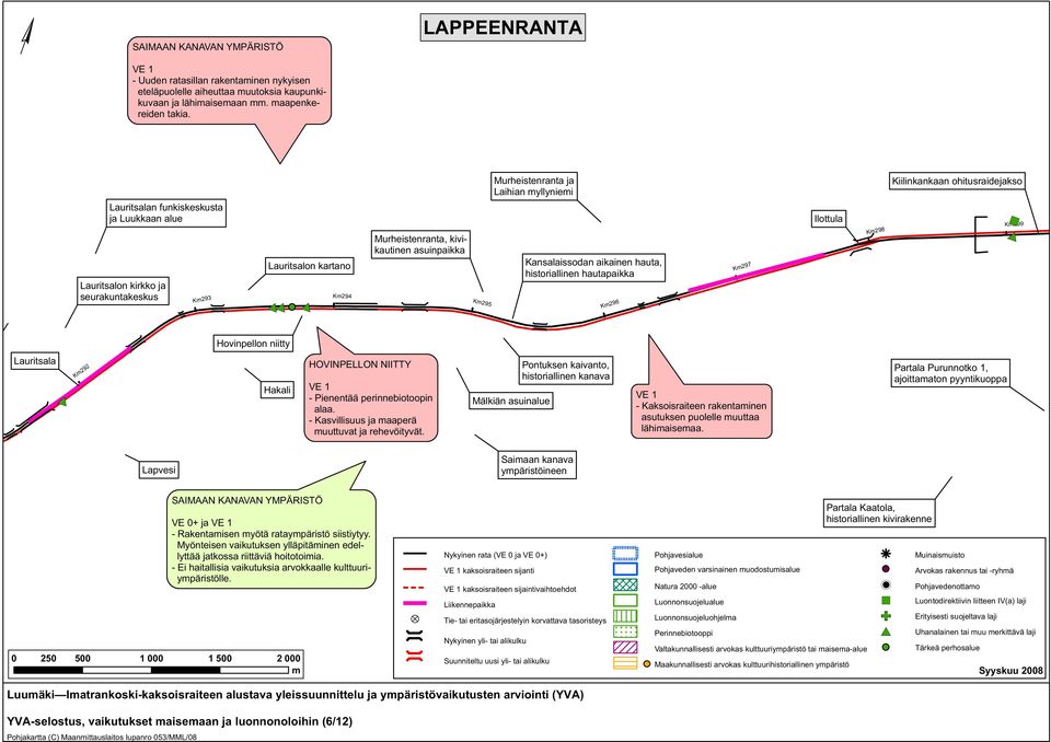 asuinpaia Km295 Kansalaissodan aiainen hauta, historiallinen hautapaia Km296 Km297 Ilottula Km298 Km299 Hovinpellon niitty Lauritsala Km292 Haali HOVINPELLON NIITTY - Pienentää perinnebiotoopin alaa.