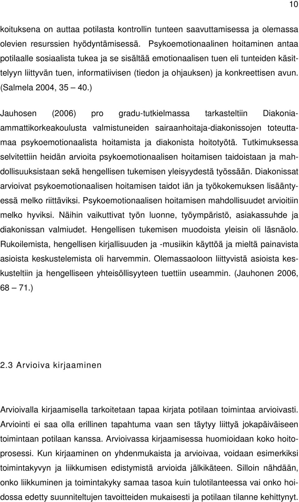 avun. (Salmela 2004, 35 40.