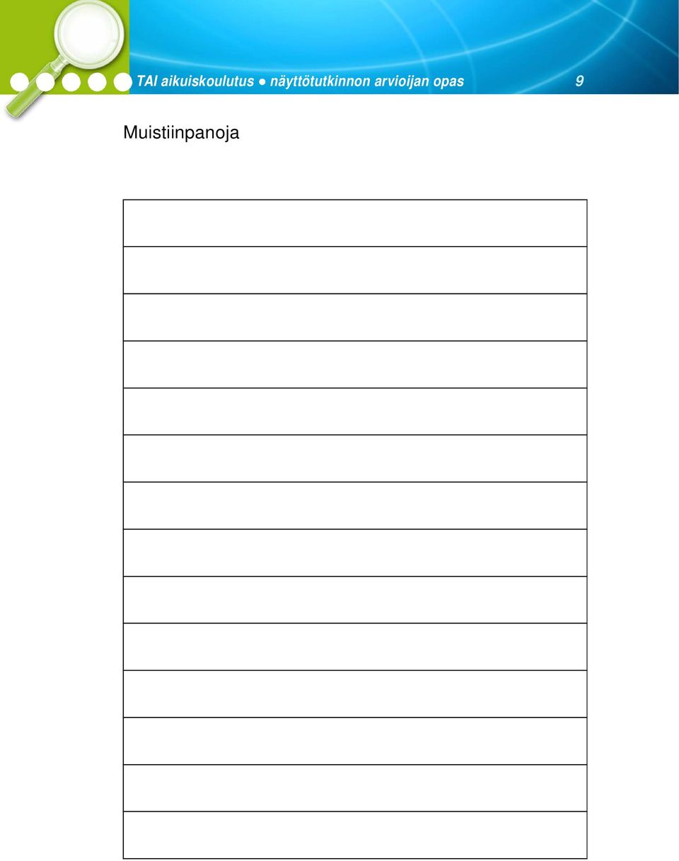 näyttötutkinnon