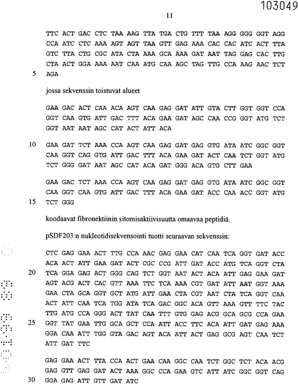 TCT GGT AAT AAT AGC CAT ACT ATT ACA 10 GAA GAT TCT AAA CCA AGT CAA GAG GAT GAG GTG ATA ATC GGC GGT CAA GGT CAG GTG ATT GAC TTT ACA GAA GAT ACT CAA TCT GGT ATG TCT GGG GAT AAT AGC CAT ACA GAT GGG ACA