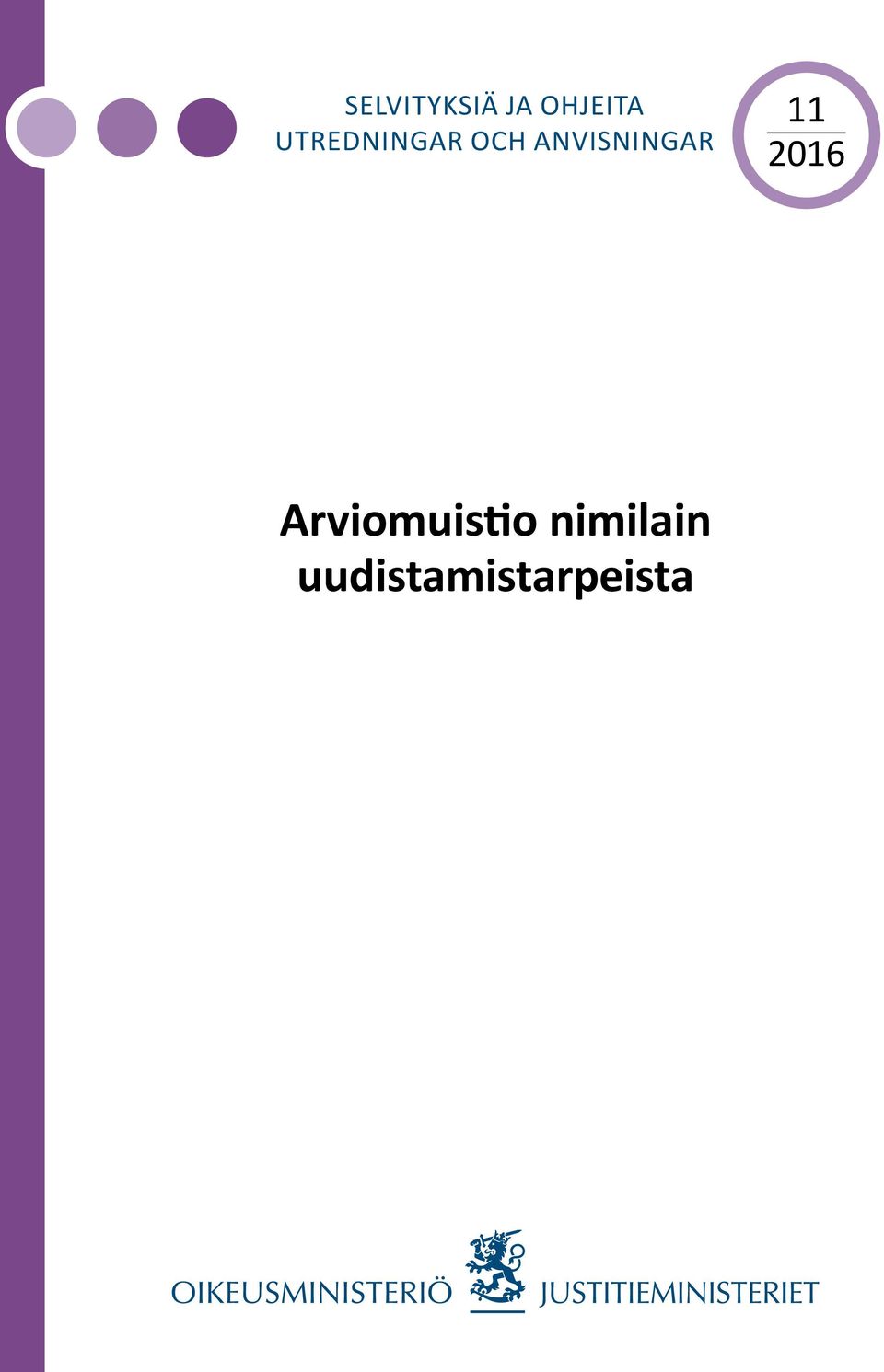 ANVISNINGAR 11 2016