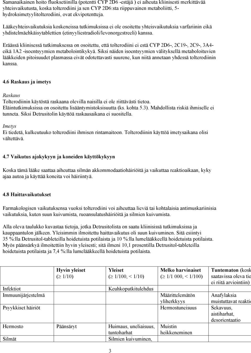 Lääkeyhteisvaikutuksia koskeneissa tutkimuksissa ei ole osoitettu yhteisvaikutuksia varfariinin eikä yhdistelmäehkäisytablettien (etinyyliestradioli/levonorgestreeli) kanssa.