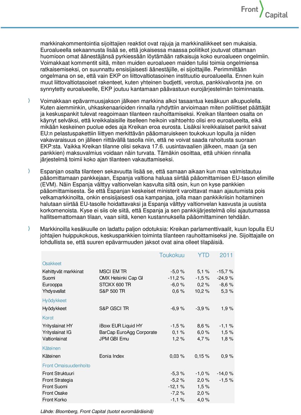 Voimakkaat kommentit siitä, miten muiden euroalueen maiden tulisi toimia ongelmiensa ratkaisemiseksi, on suunnattu ensisijaisesti äänestäjille, ei sijoittajille.