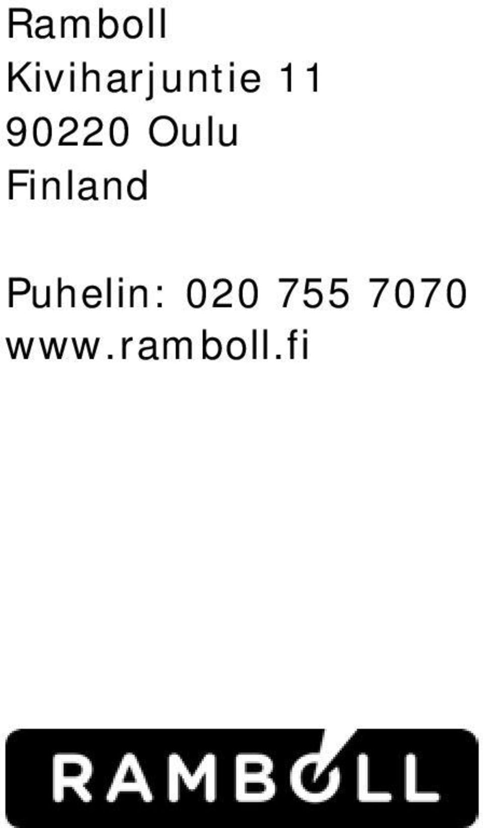 90220 Oulu Finland