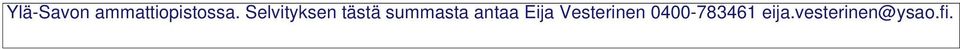 antaa Eija Vesterinen