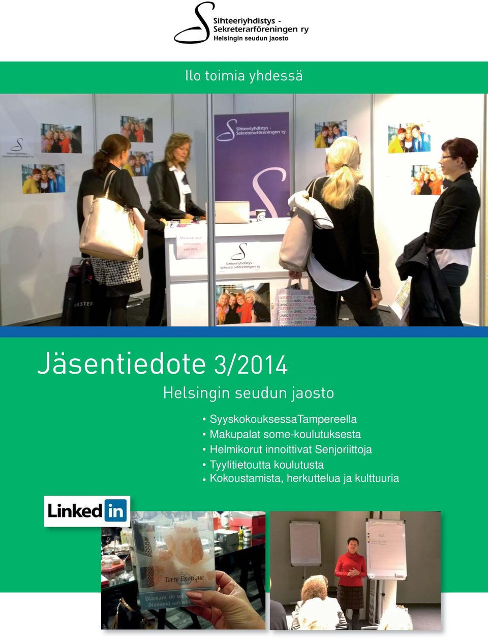 some-koulutuksesta Helmikorut innoittivat