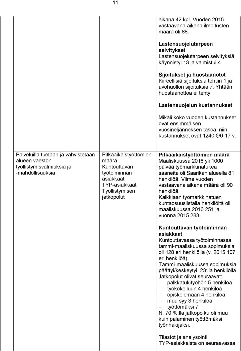 Lsensojeln ksnnkse Mikäli koko voden ksnnkse ov ensimmäisen vosineljänneksen so, niin ksnnkse ov 1240 /0-17 v.