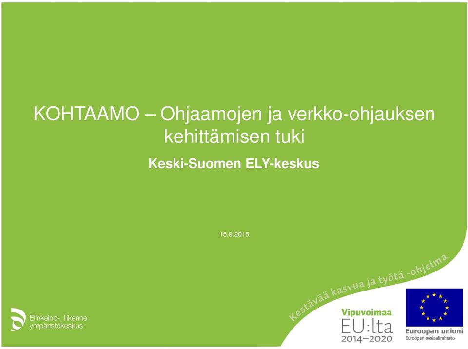 kehittämisen tuki