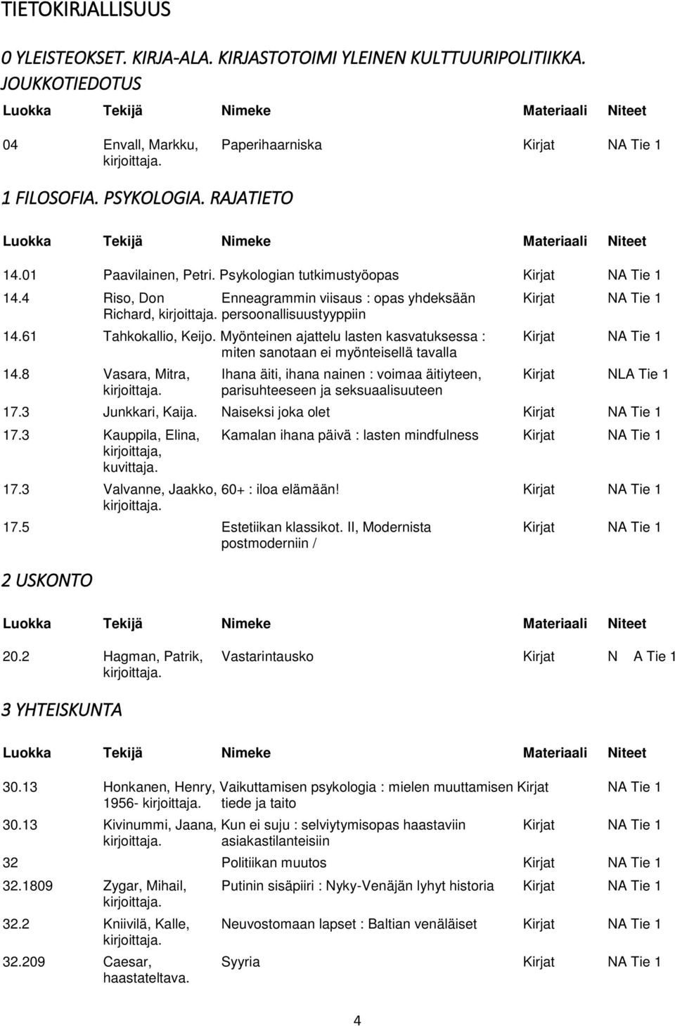 Myönteinen ajattelu lasten kasvatuksessa : Kirjat NA Tie 1 miten sanotaan ei myönteisellä tavalla 14.