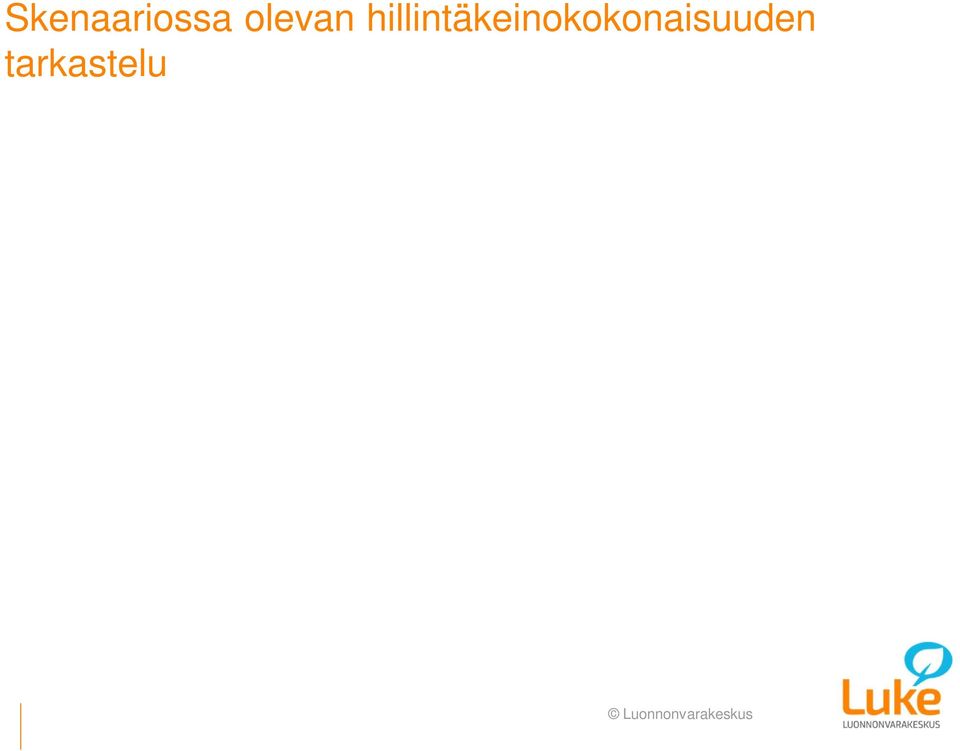 Olennaista onkin tarkastella kustannus-hyöty-suhdetta Ei-päästökauppasektorin, johon maatalous kuuluu, päästöjen vähennystavoite täyteen sieltä, missä se on yhteiskunnallisesti hyväksyttävintä