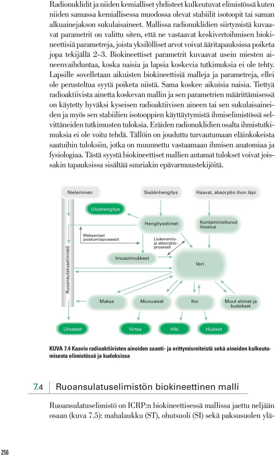 tekijällä 2 3. Biokineettiset parametrit kuvaavat usein miesten aineenvaihduntaa, koska naisia ja lapsia koskevia tutkimuksia ei ole tehty.