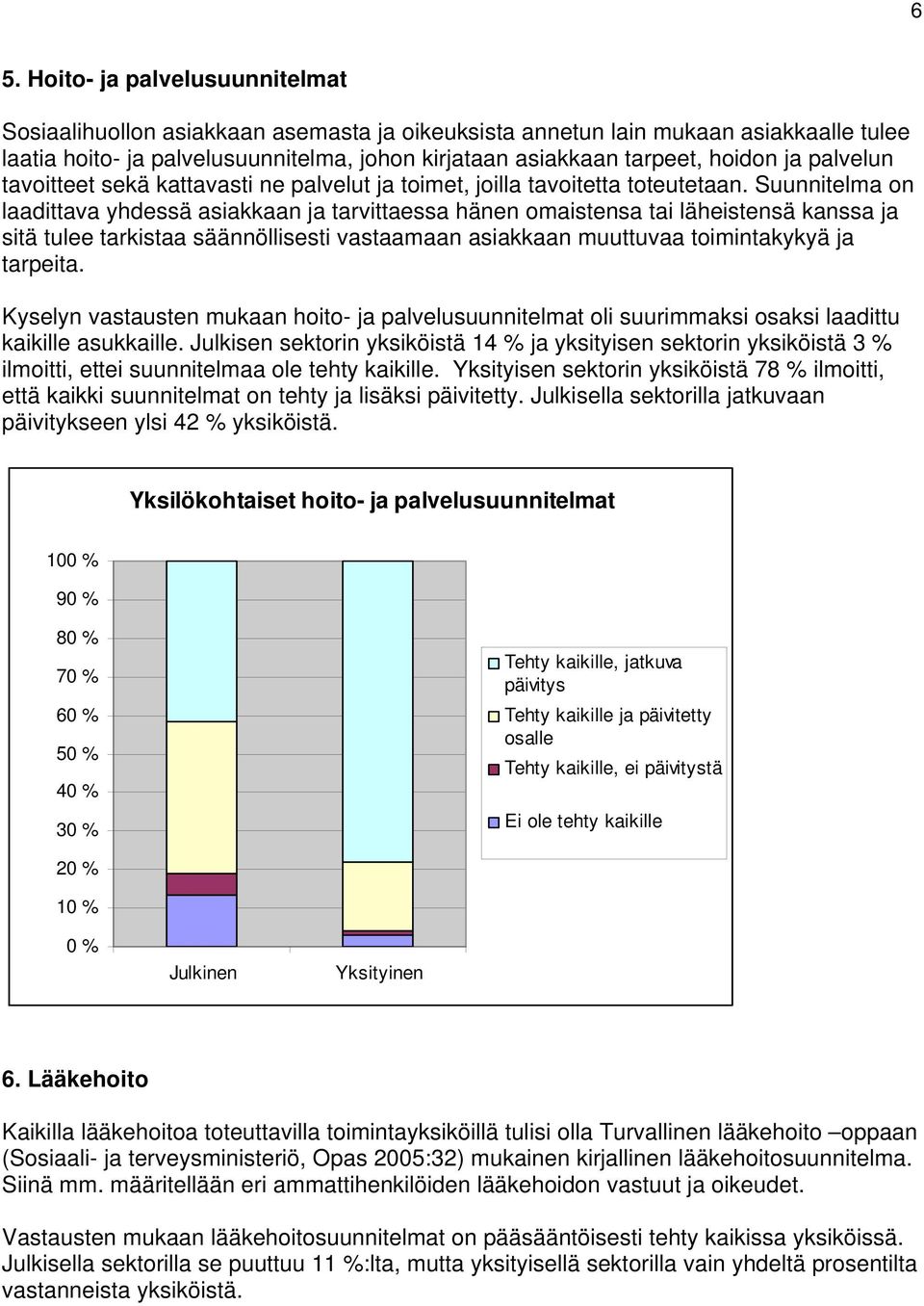 Suunnitelma on laadittava yhdessä asiakkaan ja tarvittaessa hänen omaistensa tai läheistensä kanssa ja sitä tulee tarkistaa säännöllisesti vastaamaan asiakkaan muuttuvaa toimintakykyä ja tarpeita.