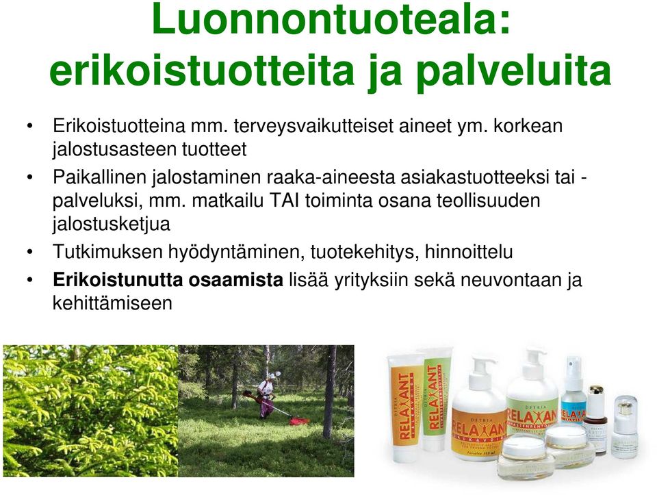 palveluksi, mm.