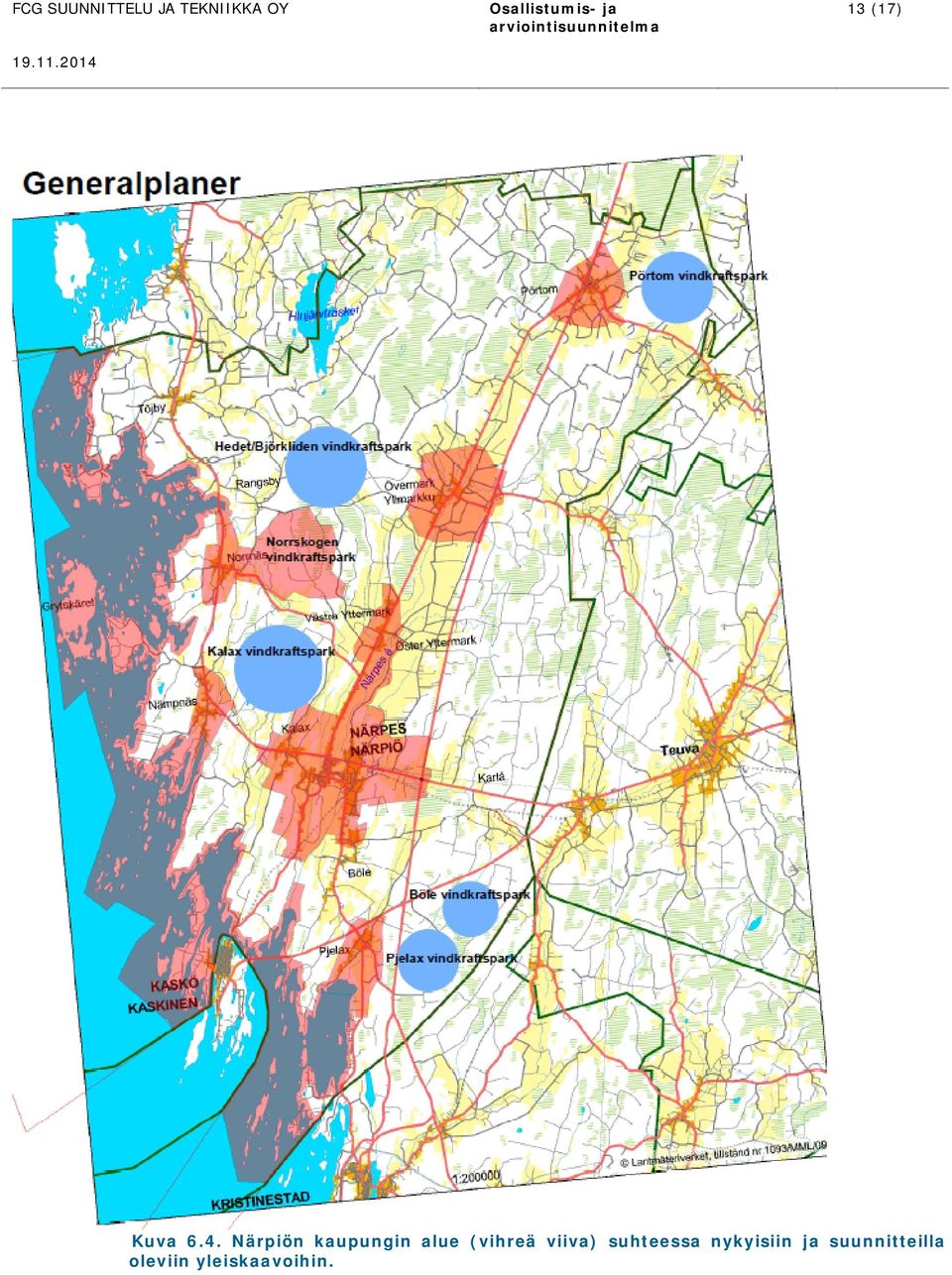 (vihreä viiva) suhteessa