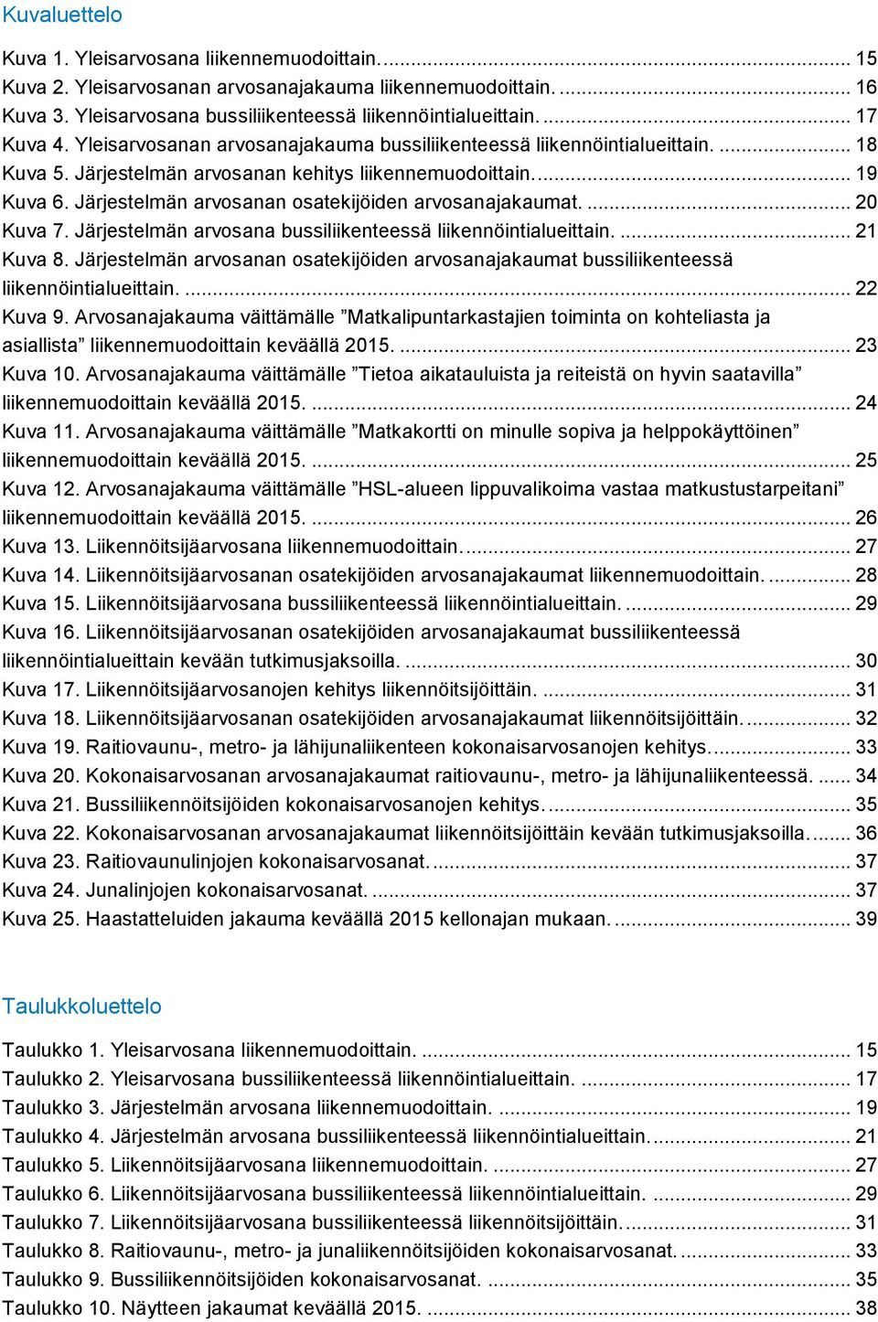 Järjestelmän arvosanan osatekijöiden arvosanajakaumat.... 20 Kuva 7. Järjestelmän arvosana bussiliikenteessä liikennöintialueittain.... 21 Kuva 8.