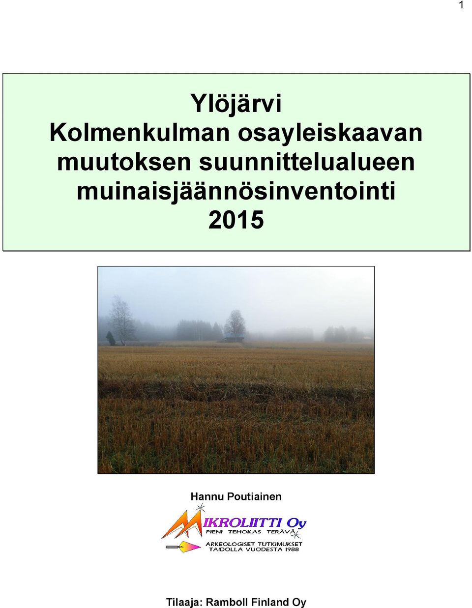 suunnittelualueen