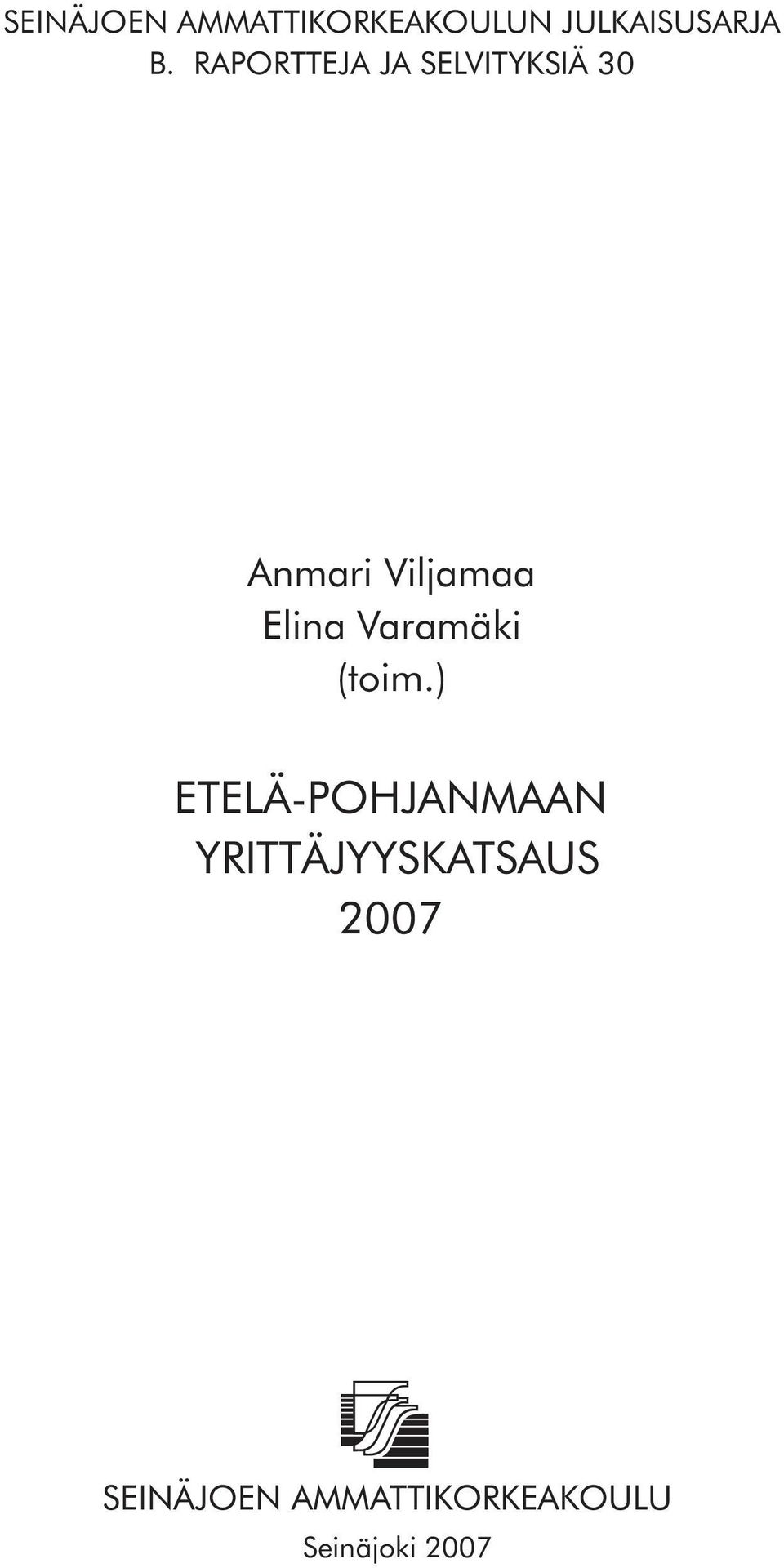 Elina Varamäki (toim.